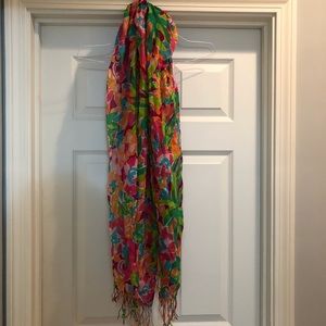 Lilly Pulitzer Lulu Print Murfee Scarf